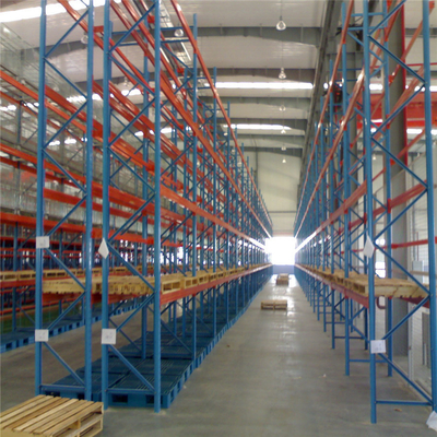 Q235B Metal Heavy Duty Pallet Racking For Industrial Warehouse Storage