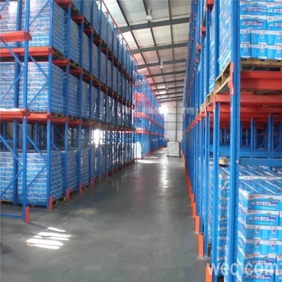 Heavy Duty Warehouse Storage Steel Drive In Racking With CE ISO Certificate