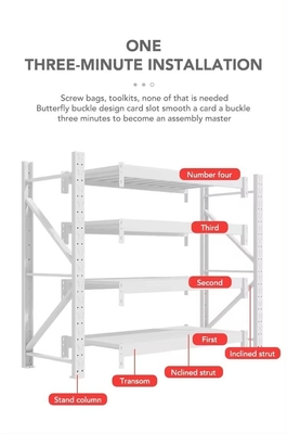 Medium Duty Racking Industrial Shelving For Racking Systems Warehouse Storage