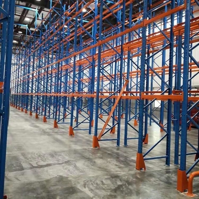 3 Inches Pitch Beam Powder Coated Sturdy Heavy Load Pallet Storage Tough Warehouse Racking Solution