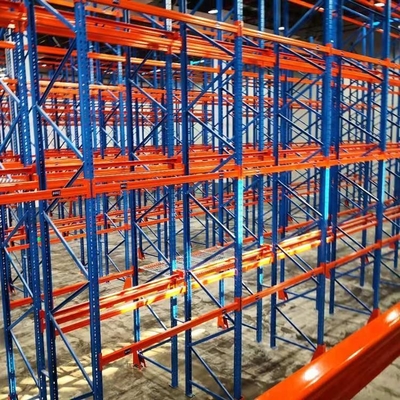 3 Inches Pitch Beam Powder Coated Sturdy Heavy Load Pallet Storage Tough Warehouse Racking Solution