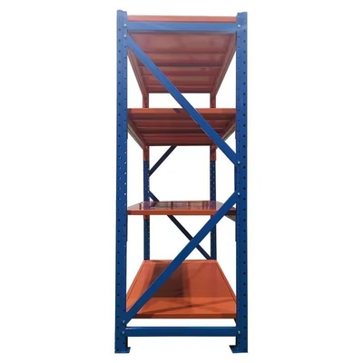 Closed Medium Duty Rack for Supermarket Shelf Mobile Warehouse Storage in Retail Shop