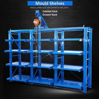 Steel Warehouse Development Conventional Drawer Type Mold Rack for Heavy Duty Storage