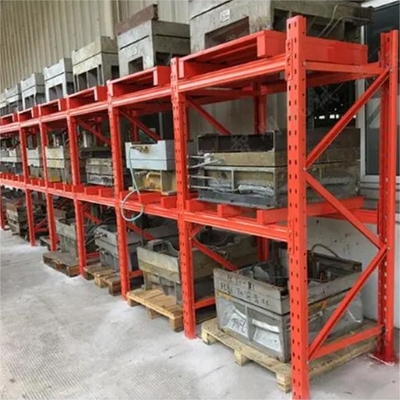 80.000kg Package Gross Weight Metal Storage Drawer Mold Rack For Multi-Level Racking