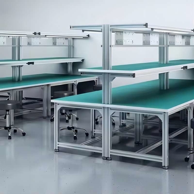 Electric Commercial Laboratory Table Workbench with Pallet Racking and 5-15m Height