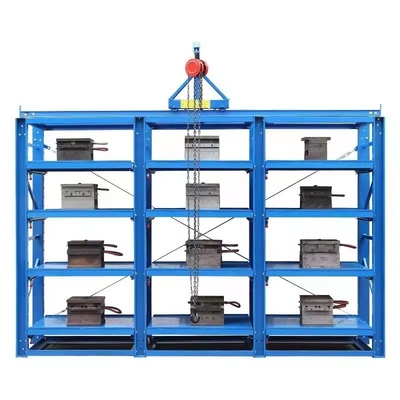 Industrial Heavy Duty Drawer Rack For Mold / Mould Storage Powder Coating Closed Open