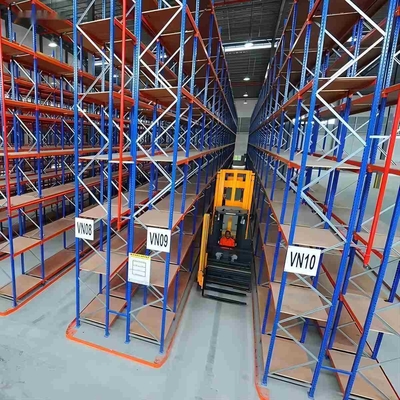 Adjustable VNA Pallet Racking System for 5-15m High Warehouse Storage Efficiency
