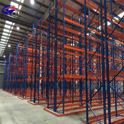 High Ceiling Narrow Aisle Shelf Package With Q235B Steel Vna Pallet Racking System
