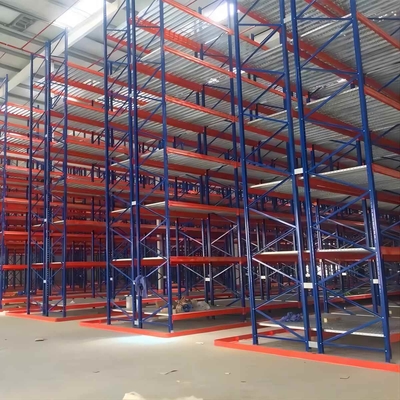Heavy Duty Vna Pallet Racking With High Utilization Rate Panel And Fixed Mobility