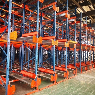 Heavy Duty Drive-in / Drive Through Rack For 150kg Capacity Closed Open In Warehouse