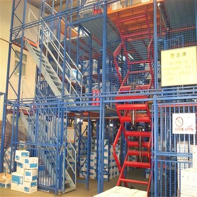RAL 시스템 컬러 메즈나인 저장 시스템 용량 300-1500 Kgs / Sqm