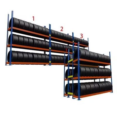Garage Shelves Tire Storage Rack With Q235 Material 1500kg Capacity Organization