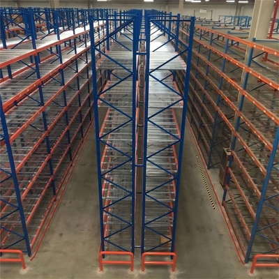 Heavy Duty Vna Pallet Racking With High Utilization Rate Panel And Fixed Mobility