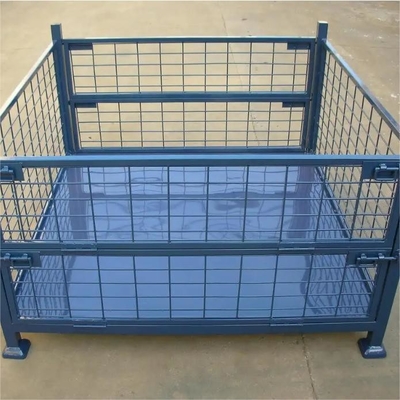 2000*600*2000 Closed Open Welded Wire Mesh Basket for Warehouse Transport