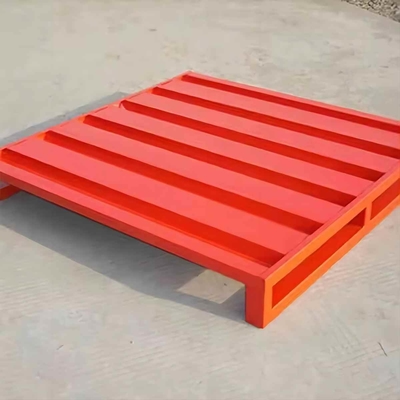 QF-Pallet Single/Double Faced 4 Way Entry Load Capacity Warehouse Metal Steel Pallets